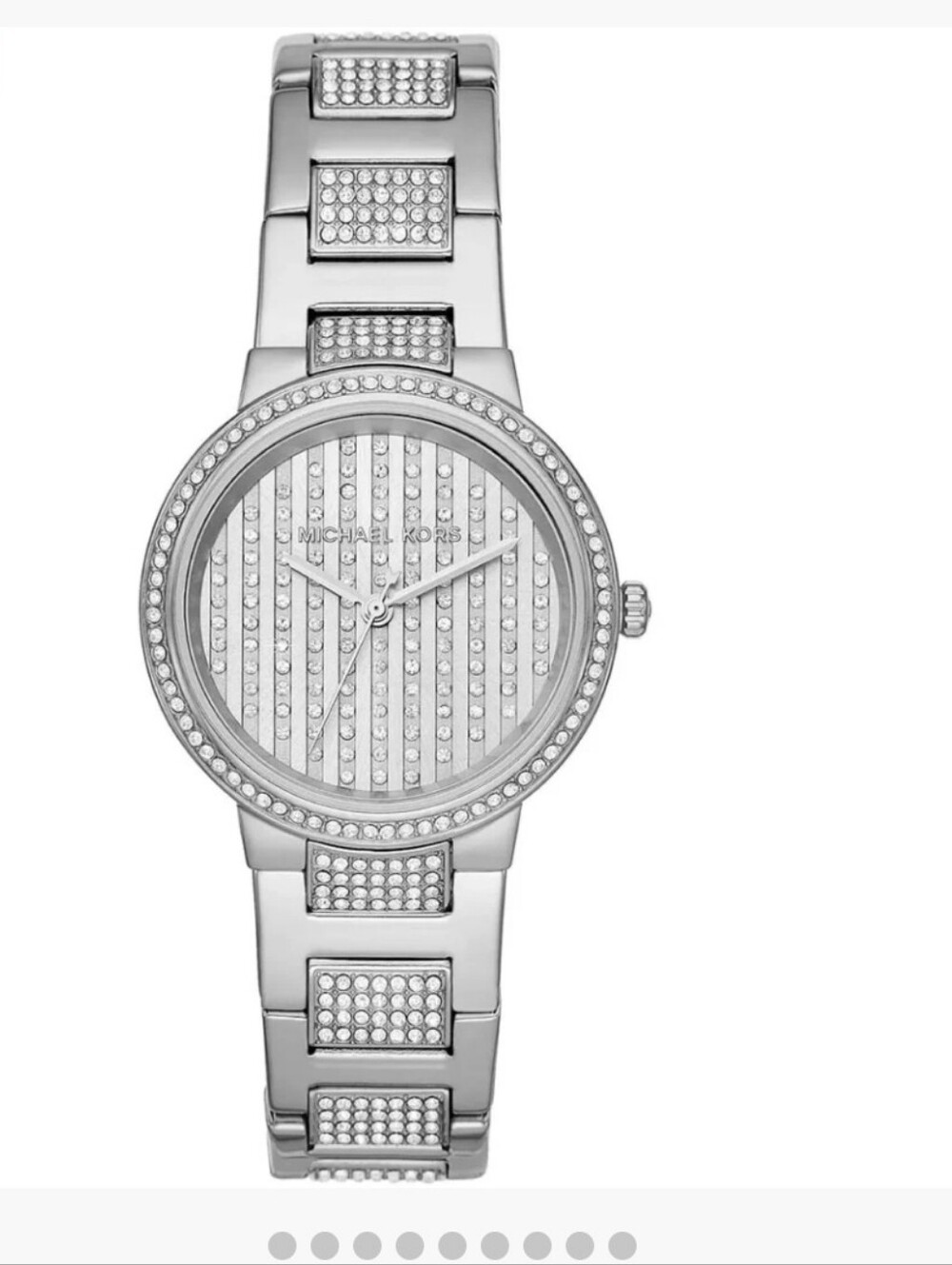 Michael Kors Gabbi Glitz Crystals Pavé Women's Watch - Needs Battery - 400 MRSP
